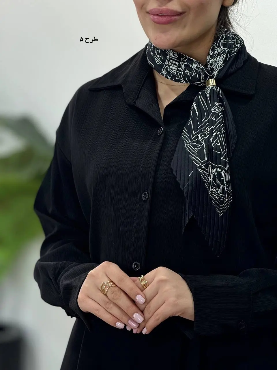 مینی اسکارف ساتن